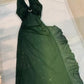 Green sexy elegant sling gradient chiffon backless long ball gown evening dress gh3028