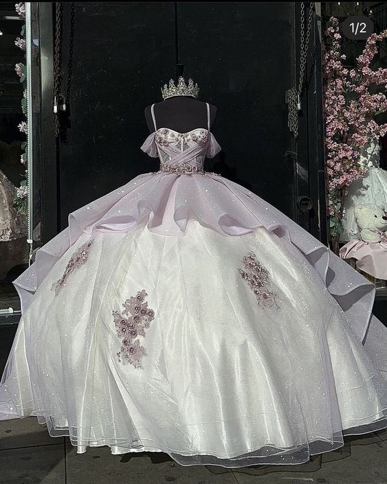 girlhomeshops-Quinceanera Dresses Princess Long Sweet Prom Dress for 16-Year-Olds gh6299