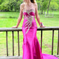 girlhomeshops-Formal Dress With Delicate Pink Beads gh6117