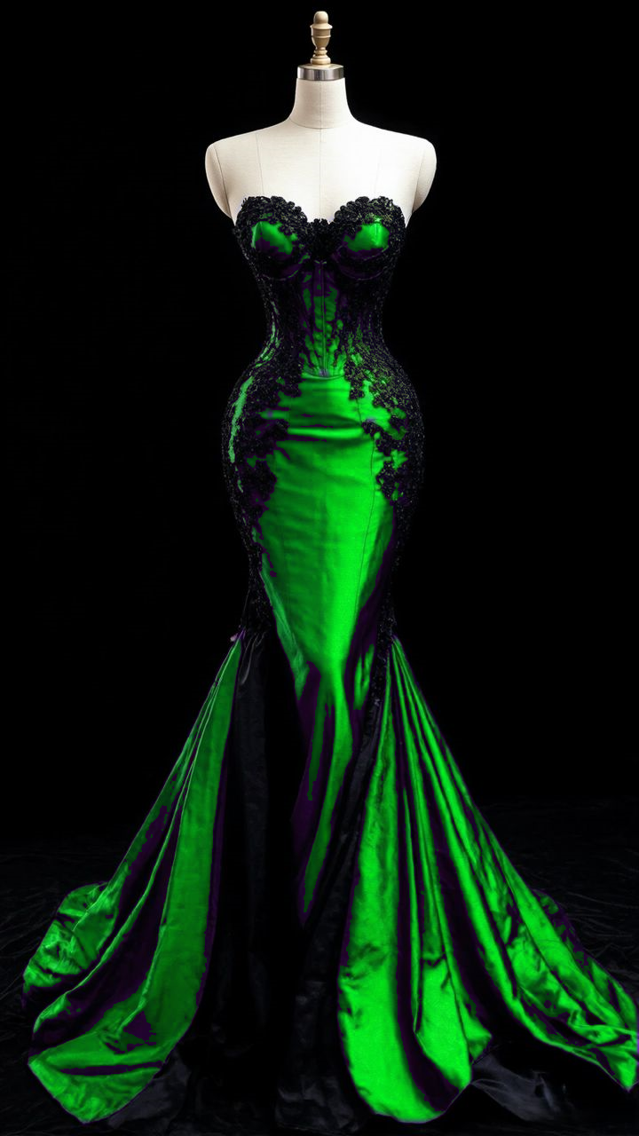 Girlhomeshops-Purple Lace Appliques Long Mermaid Bodycon Maxi Satin Ball Gown Evening Gown Party Dress gh5153