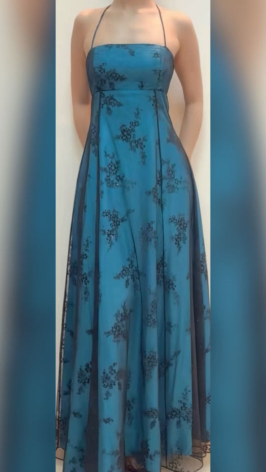 Retro-Abendkleid, langes Ballkleid, Abschlusskleid gh6682