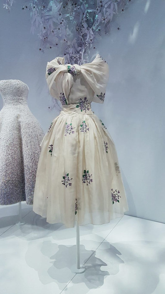 girlhomeshops--Exquisite Floral Mid-Length Chiffon Prom Dress hoco dress gh5559