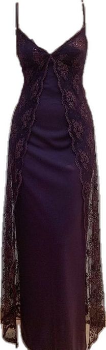 Purple Elegant Fashion Exquisite Lace Spaghetti Strap Long Satin prom dress Ball Gown Evening Dress Party Dress Prom Dress gh3591