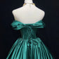 Green princess jewel short fashion retro homecoming dress prom dress evening dress gh4366