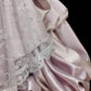Robe de soirée longue rose avec nœud décoratif et robe de bal longue au sol, robe de cérémonie pour adulte, robe d'anniversaire gh4100