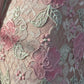 Pink floral vintage beaded lace long prom dress evening dress party dress gh4819