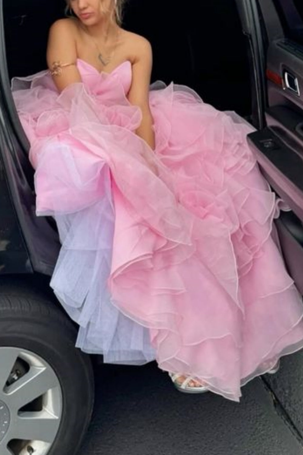 girlhomeshops-Rosa Sweet 16 Kleid 💕 💕 gh5933