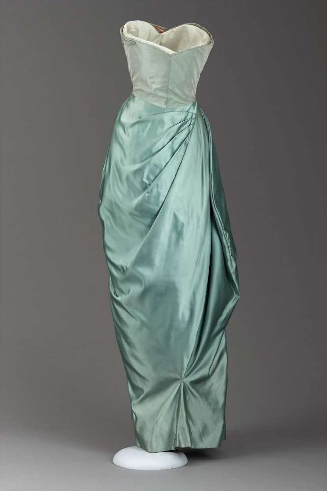Girlhomeshops - Robe de soirée longue en satin vert, élégante et tendance, gh5318