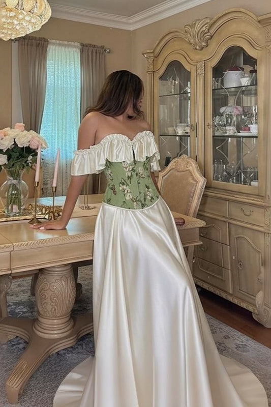 girlhomeshops- Retro elegant long prom dress gh6194