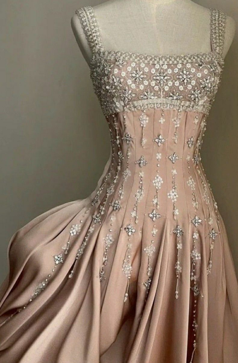 Girlhomeshops - Rosa, wunderschönes, exquisites, kurzes Satin-Heimkehrkleid mit Perlen, Geburtstagskleid gh5306