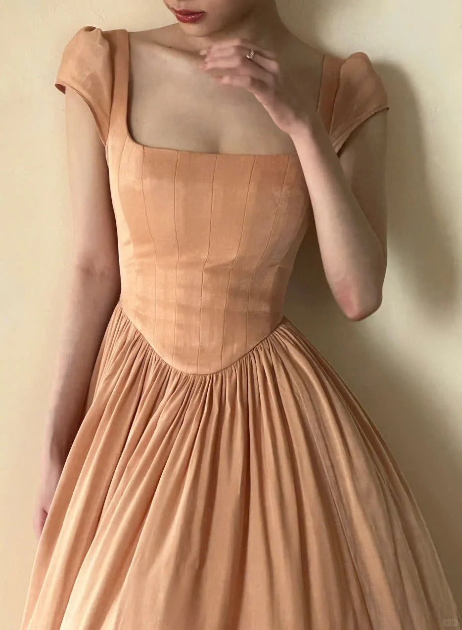 girlhomeshops--Bridesmaid Dresses Green/Wine Red/Pink/Royal Blue/Brown/Burgundy Simple And Elegant Long Formal Chiffon Prom Dress gh5609