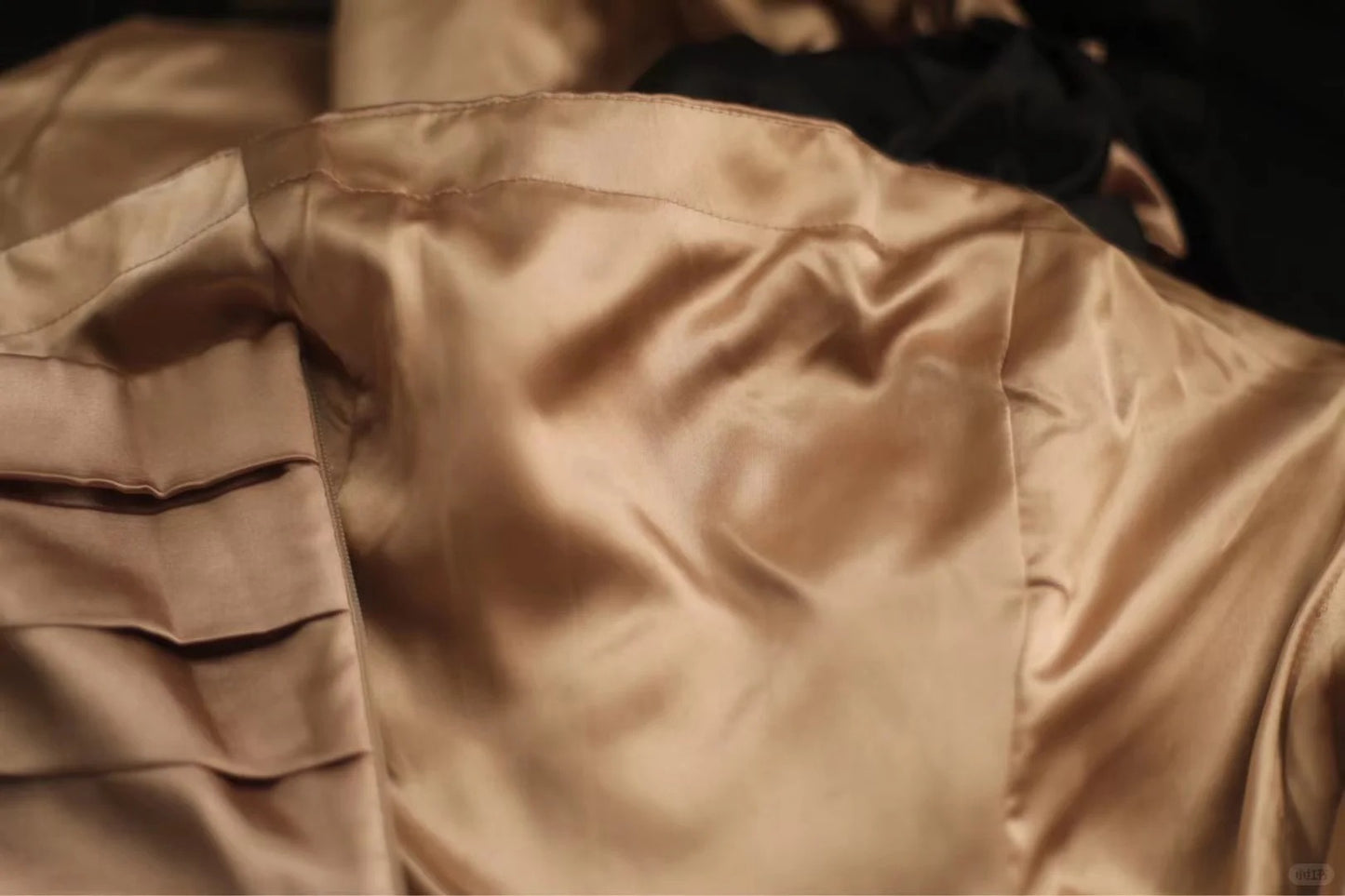 Tea Color Fashion Floral Short Front and Back Length Short Satin Homecoming Dress Fashion Birthday Party Dress Evening Dress gh4816