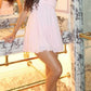 girlhomeshops-Pink Spaghetti Strap Short Homecoming Dress Birthday Dress Casual gh5856