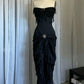 girlhomeshops-Black vintage elegant lace long prom dress gh5761