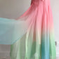girlhomeshops-Pink-Green Gradient Chiffon Halter-Neck Embroidered Rhinestone-Embellished Floor-Length Retro-Style Gown gh6373