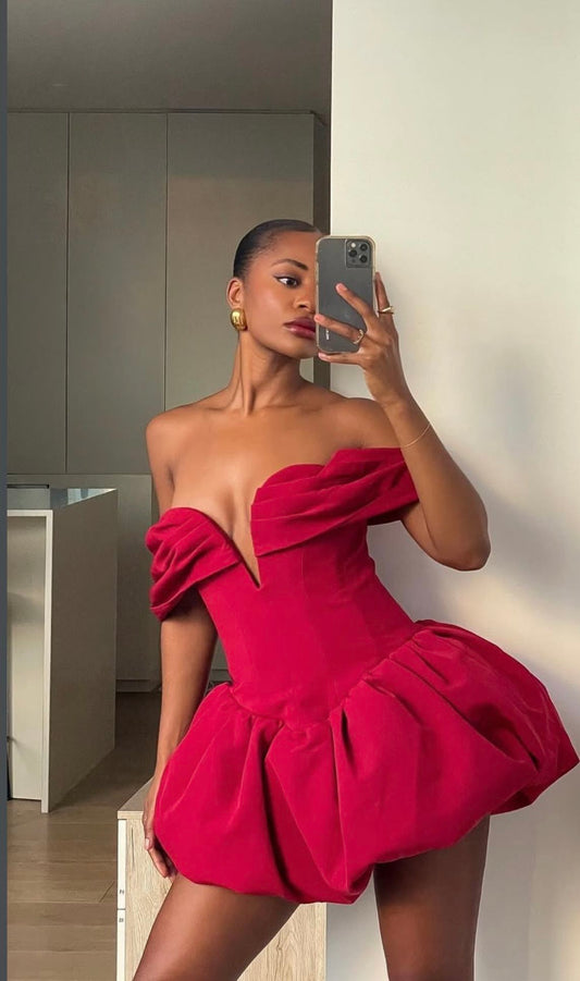 Girlhomeshops-Pink Fashion Classic Basic Short Satin Homecoming Dress Birthday Dress gh5284