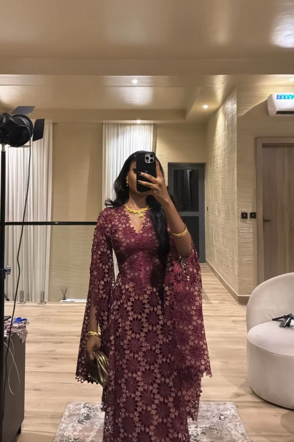 New Long Sleeves Wedding Guest Dress/Party Dress gh6533