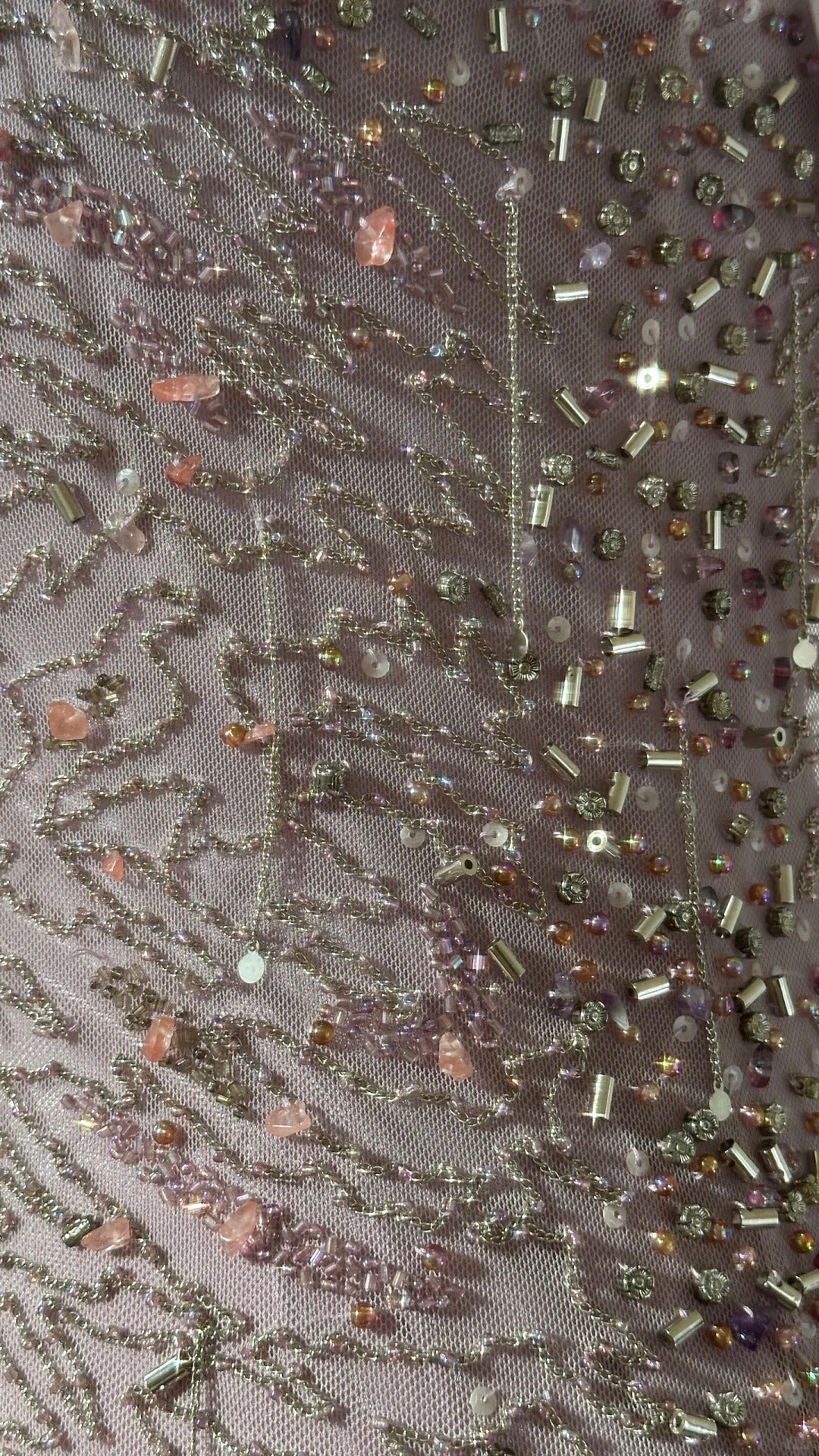 Rosa Lila Elegant Romantisch Exquisite Perlen Langes Chiffon Ballkleid Abendkleid Geburtstags-/Hochzeitsgast-/Urlaubspartykleid Ballkleid gh4021