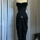 girlhomeshops-Black vintage elegant lace long prom dress gh5761
