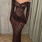 girlhomeshops-Black Lace Sexy Long Prom Dress gh6226
