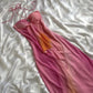 Pink Gorgeous Gradient Strapless Long Chiffon Elegant Ball Gown Evening Dress Party Dress gh3179