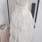 girlhomeshops--White Long Elegant Tulle Ball Gown Wedding Dress gh5565