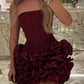 girlhomeshops--Stylish And Simple Short Satin Homecoming Dress gh5631