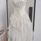 girlhomeshops--White Long Elegant Tulle Ball Gown Wedding Dress gh5565