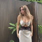 Ivory White Sexy Hollow Lace Long Elegant prom dress Evening Dress Party Dress gh3293