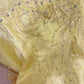 Yellow Beaded Long Satin Mermaid Ball Gown Evening Gown Party Dress gh4438