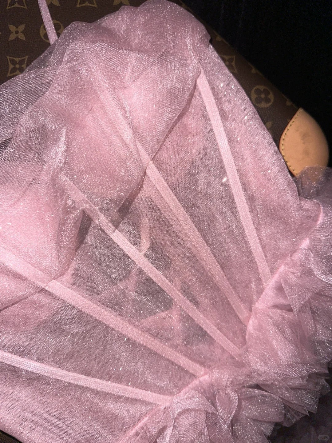 Pink elegant sweet gorgeous long tulle ball gown evening dress graduation dress gh4452