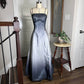 Silver Gray Gradient Vintage Formal Prom Dress Long Ball Gown Evening Dress Party Dress gh4343