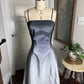 Silver Gray Gradient Vintage Formal Prom Dress Long Ball Gown Evening Dress Party Dress gh4343