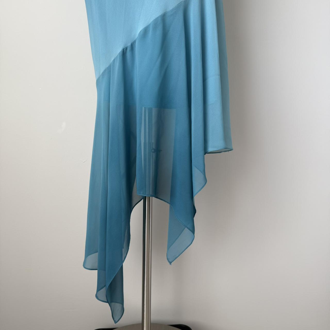 Robe de soirée asymétrique en mousseline de soie, robe de bal, robe de soirée ...