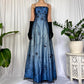 Blue gorgeous fashion retro elegant exquisite beading long chiffon tulle ball gown evening dress party dress prom dress gh3711