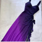 Purple Shiny Fashion Gradient Elegant Long Chiffon Ball Gown Evening Dress Birthday Party Dress Fairy Dress Homecoming Dress Wedding Guest Dress Prom Dress gh3811