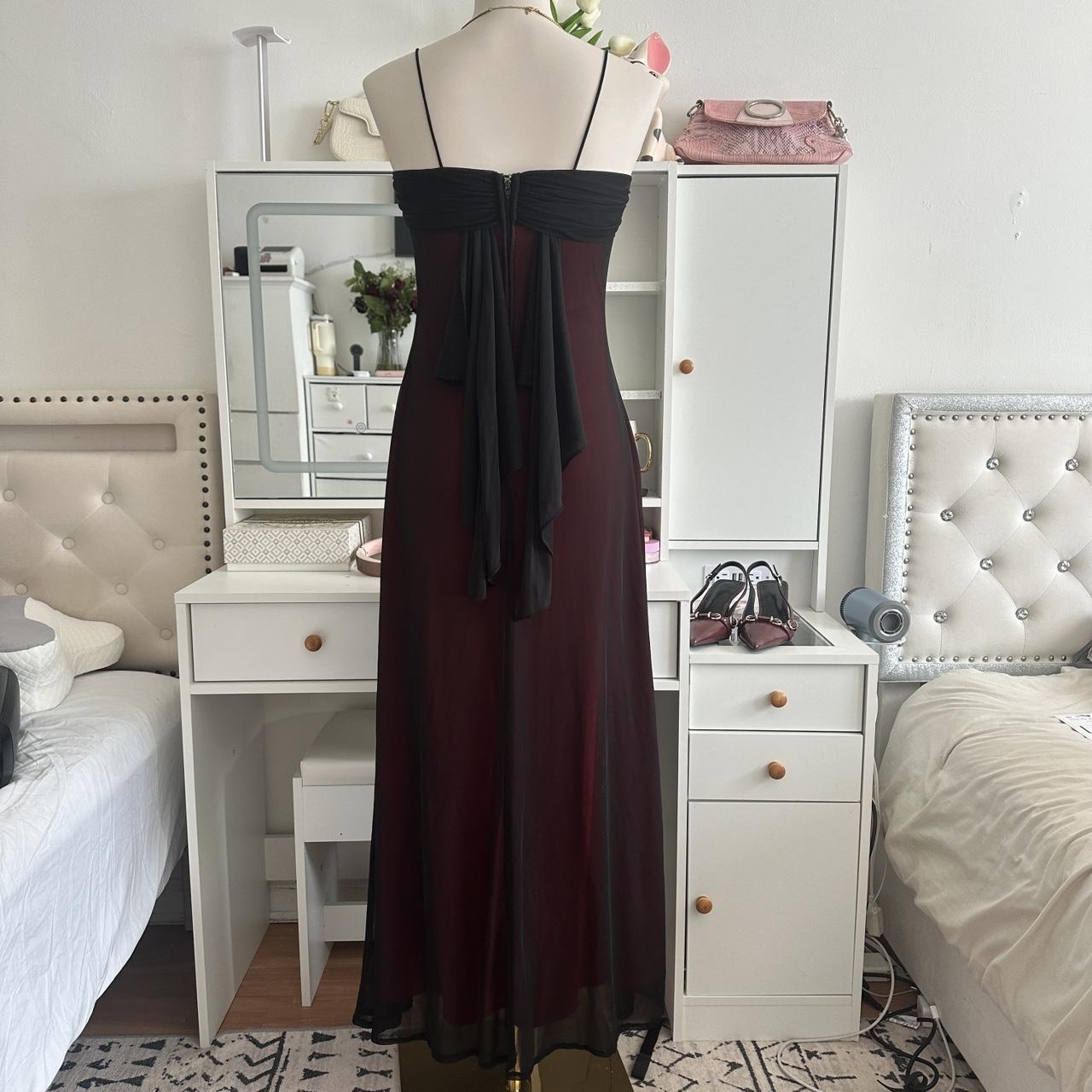 Robe de soirée gothique longue en mousseline de soie, style vintage, superbe et élégante, robe de bal, robe d'anniversaire, robe de bal, robe de remise de diplôme, gh3885