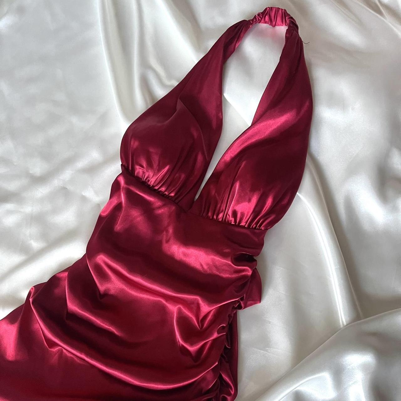 girlhomeshops--Red Retro Elegant Simple Mid-Length Homecoming Dress Date Dress Fashionable And Comfortable Popular Dress gh5674