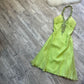 Green Beaded Short Homecoming Dress Holiday Party Dress gh4312