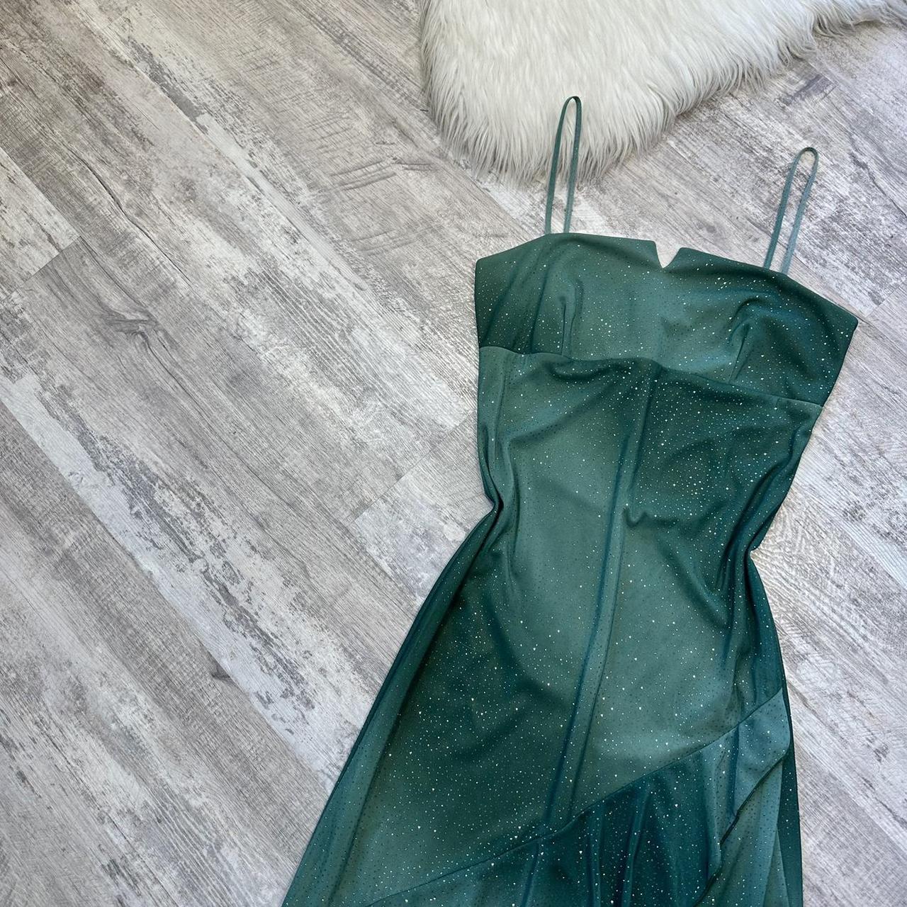 Moss Green Fairy Homecoming Dress Y2k Sparkly Mini Flowy Ruffle Short Chiffon Ball Gown Evening Gown Party Dress gh4717