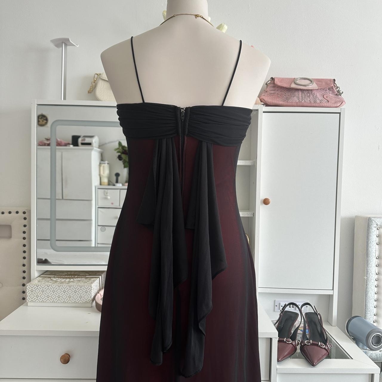 Robe de soirée gothique longue en mousseline de soie, style vintage, superbe et élégante, robe de bal, robe d'anniversaire, robe de bal, robe de remise de diplôme, gh3885