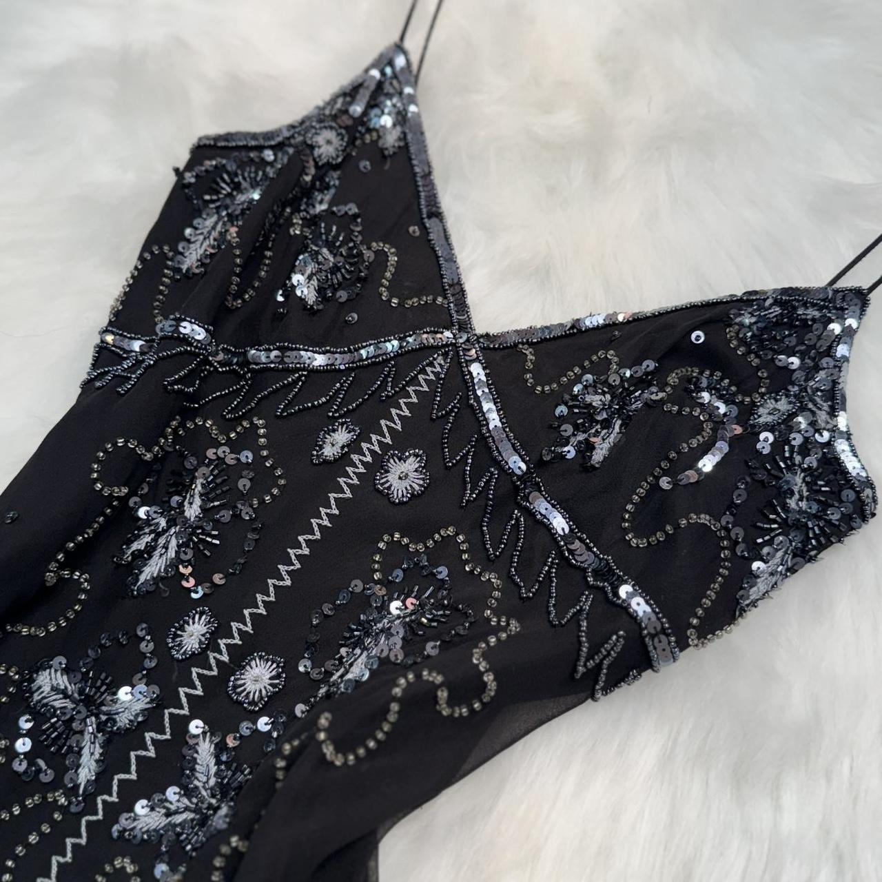 Girlhomeshops-Black gorgeous exquisite beaded short chiffon homecoming dress birthday party dress gh5010