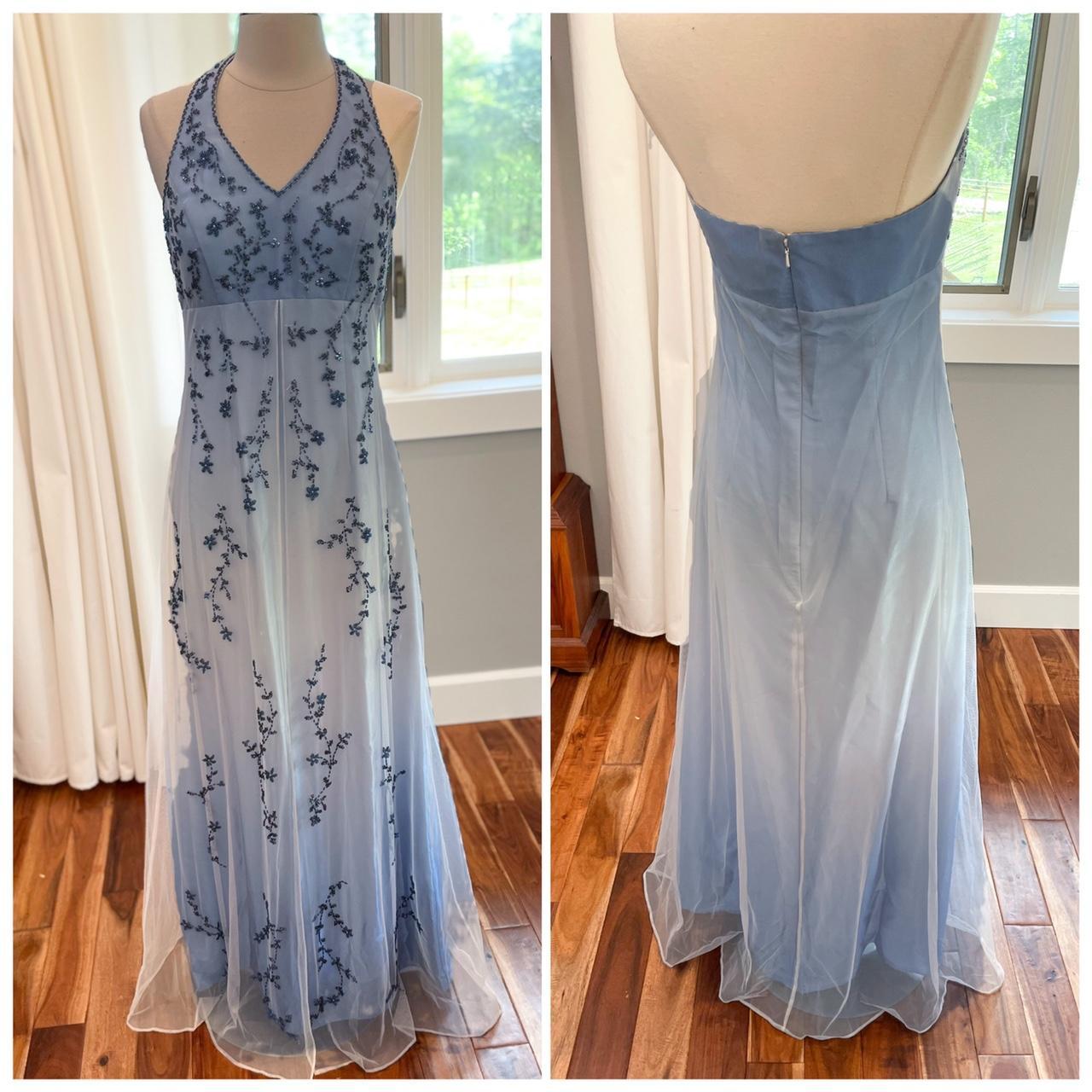 Purple Fashion Small V Neck Exquisite Beaded Long Tulle Ball Gown Evening Gown Party Dress gh3432