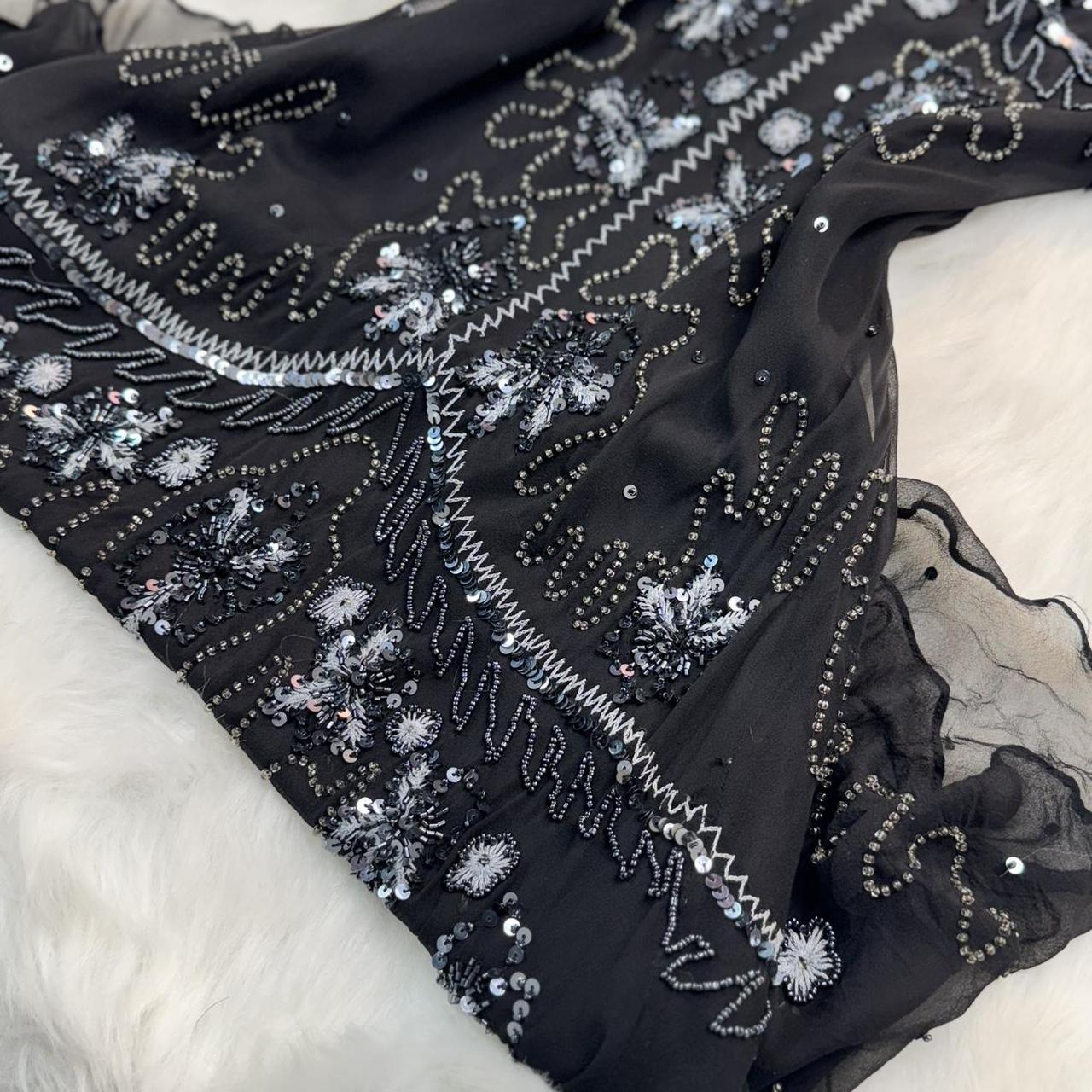 Girlhomeshops-Black gorgeous exquisite beaded short chiffon homecoming dress birthday party dress gh5010