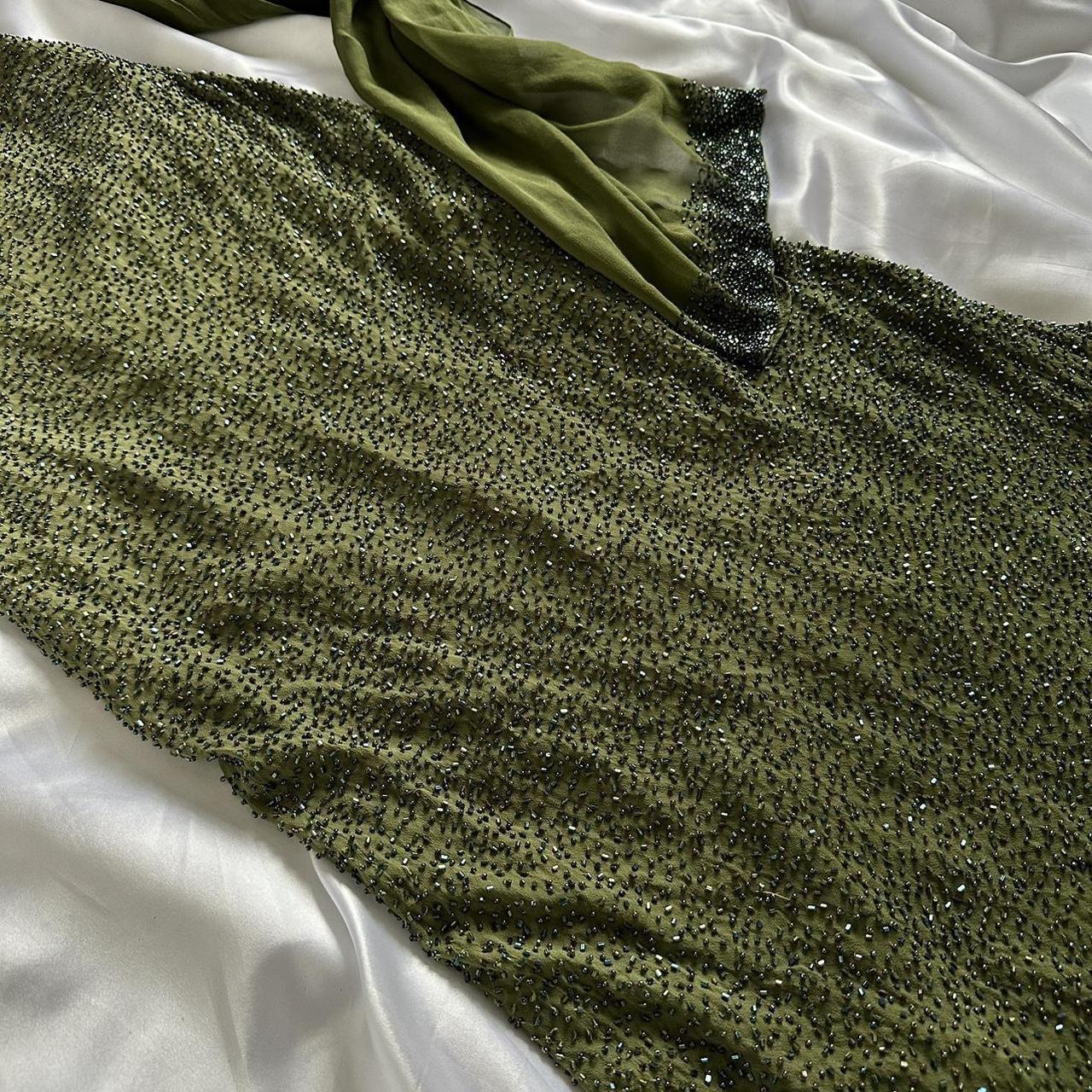 Charming forest green luxurious gorgeous sparkling fashionable elegant exquisite beading long chiffon prom dress evening dress party dress gh3592