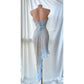 Girlhomeshops--Light blue exquisite lace short homecoming dress birthday party dress gh5490