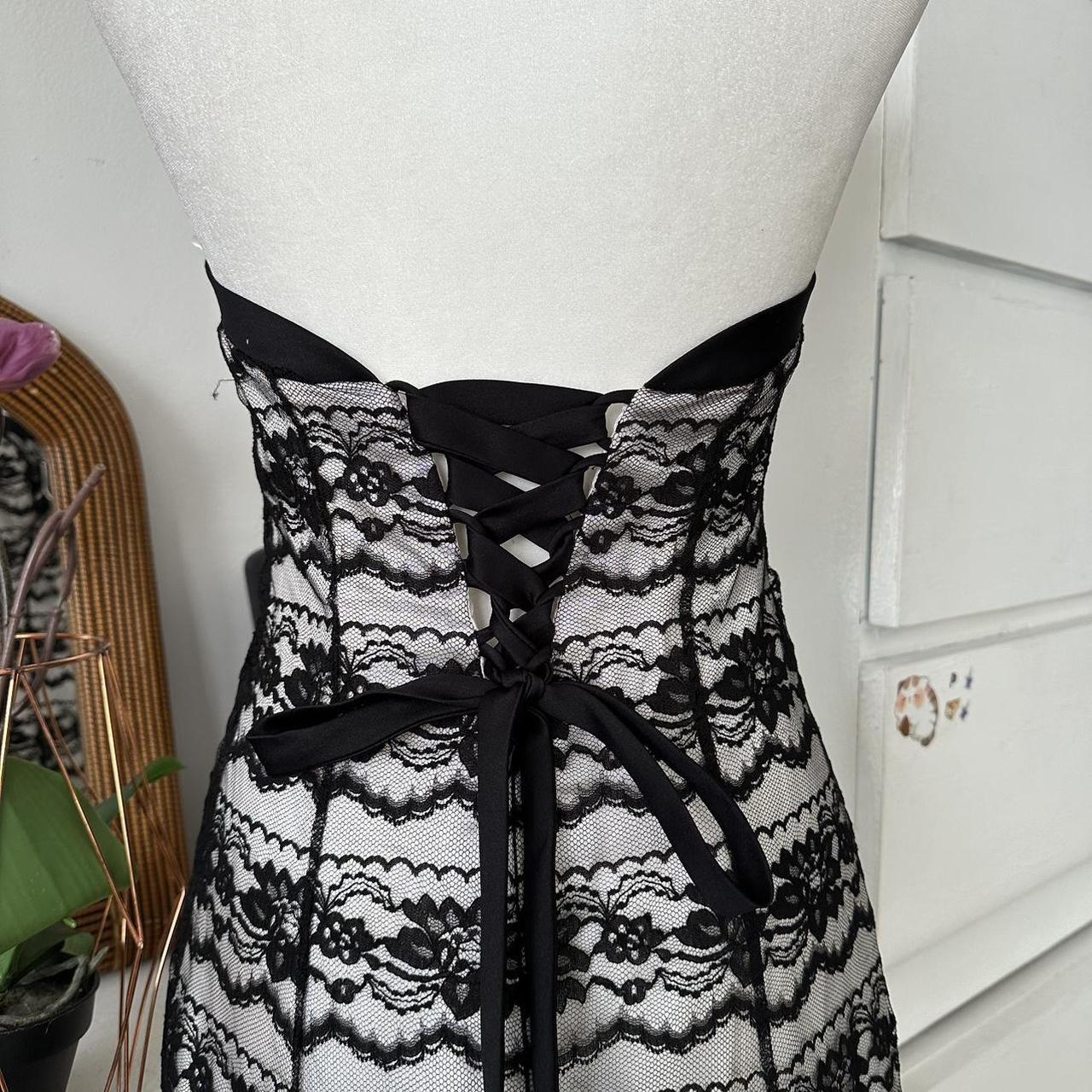 Black Nude Vintage Elegant Layered Lace Long Off Shoulder Bustier Lace Ball Gown Evening Gown Party Dress Prom Gown gh3878