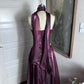 Purple Elegant Vintage Fashion Long Tulle Prom Dress Evening Gown Party Dress gh3585