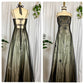 Champagne Brown Gorgeous Vintage Elegant Exquisite Beading Long Chiffon Ball Gown Evening Gown Party Dress Prom Dress gh3709