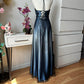 Blau Wunderschöne Vintage Elegante Exquisite Perlen Hosenträger Lange Tüll Ballkleid Abendkleid Partykleid Ballkleid gh3877